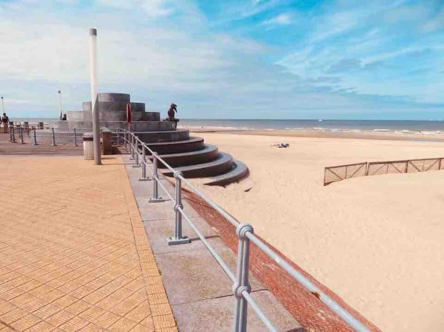 Casita Ostend City & Beach Bagian luar foto